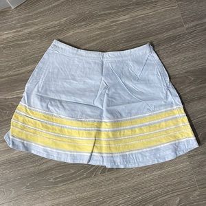 VINEYARD VINES BLUE STRIPED SKIRT SIZE 8
